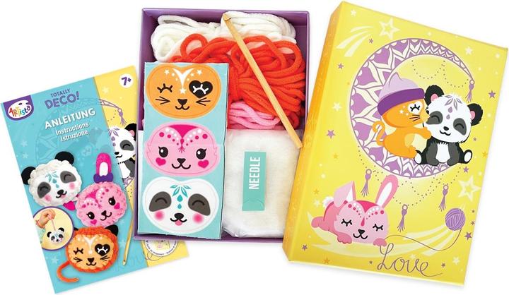 Actual product image Artista Crochet & sewing set animals