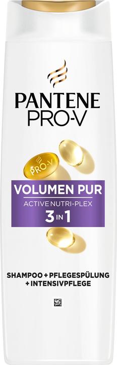 Pantene 3in1 Volume puro (250 ml, Shampoo liquido)