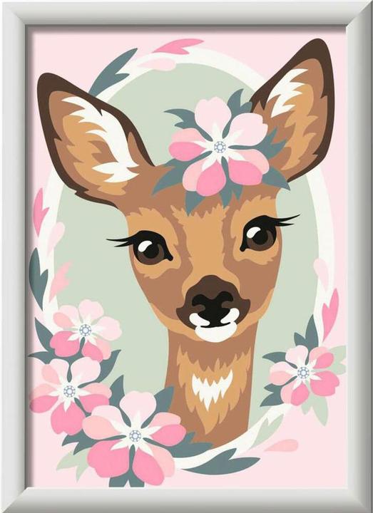 Actual product image Ravensburger Painting by numbers 28983 - Sweet deer - Children 7 years and older