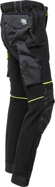 Actual product image U-Power WORKWEAR Atom black carbon 5XL (5XL)