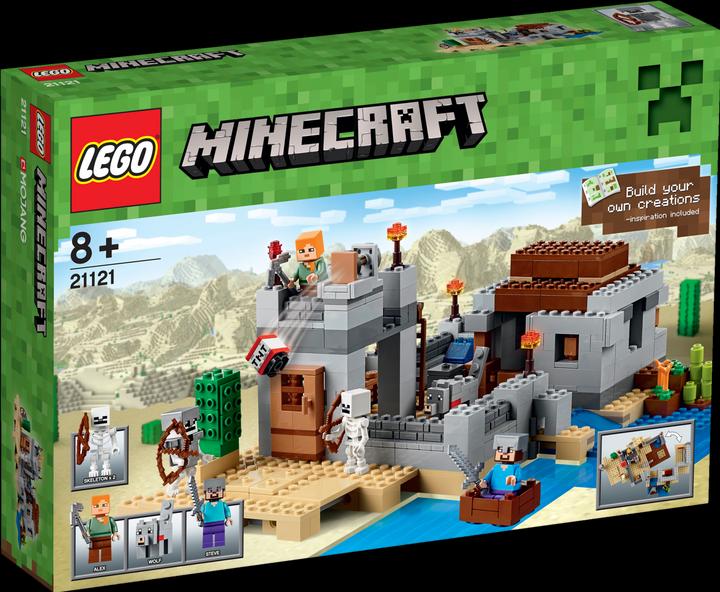 Image du produit LEGO L'Outpost du désert (21121, LEGO Minecraft)