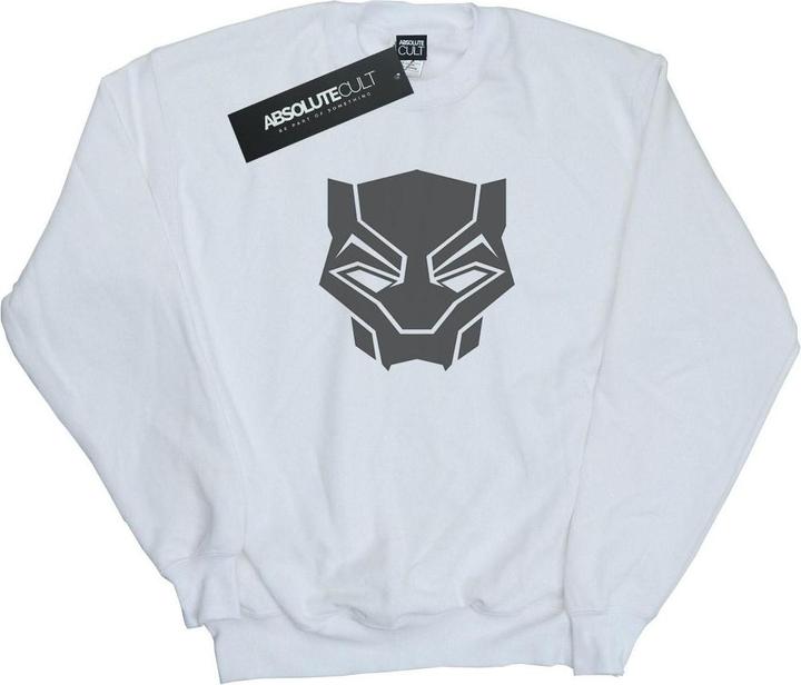 Actual product image Boys Black Panther Black On Black Sweatshirt (140, 146)