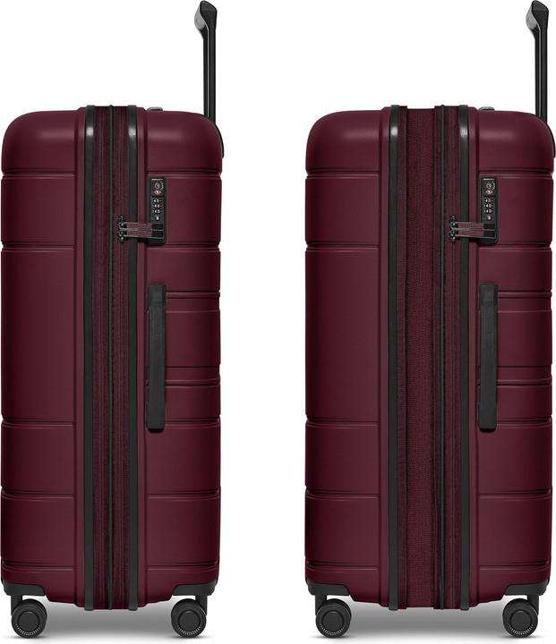 Produktbild Redolz Essentials 11 4 Rollen Trolley 76 cm mit Dehnfalte (115 l, XL (ab 115l))