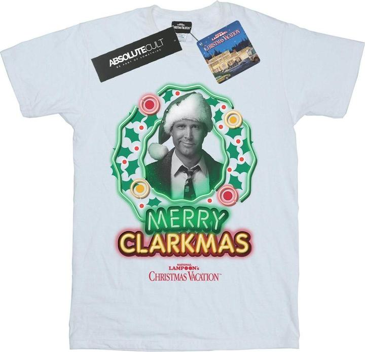 National Lampoon´s Vacation National Lampoon's Christmas Vacation Greyscale Clarkmas TShirt Jungen