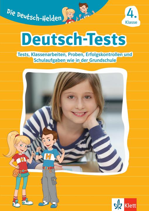 Actual product image Die Deutsch-Helden: Deutsch-Tests 4. Klasse (German, Klett Learning Training, 2020)