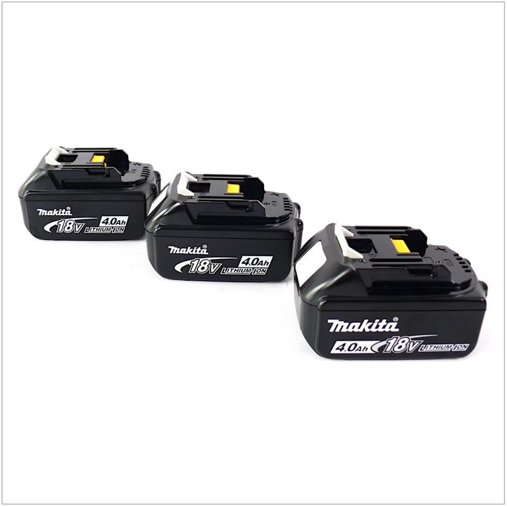 Actual product image Makita BL 1840 B 18 V - 4.0 Ah Li-Ion battery 3-pack (18 V)