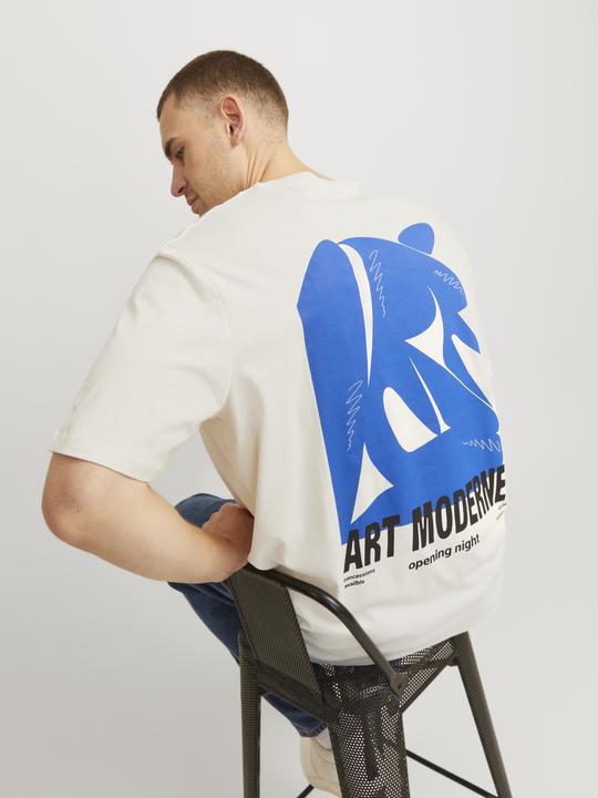Produktbild Jack & Jones Plus Rückenprint T-shirt T-shirt (7XL)