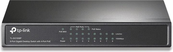 Image du produit TP-Link Tl-Sg1008p (8 Ports)