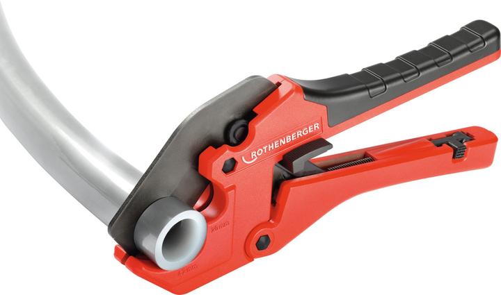 Actual product image Rothenberger ROCUT 42 TWIN CUT plastic pipe cutter 0 - 42 mm cuts ( 1000003011 ) for cutting... (236 mm)