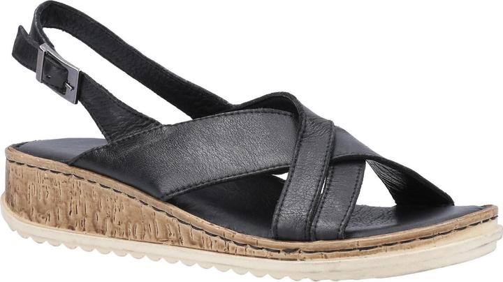 Actual product image Hush Puppies Elena Wedge Leather Sandal (37)
