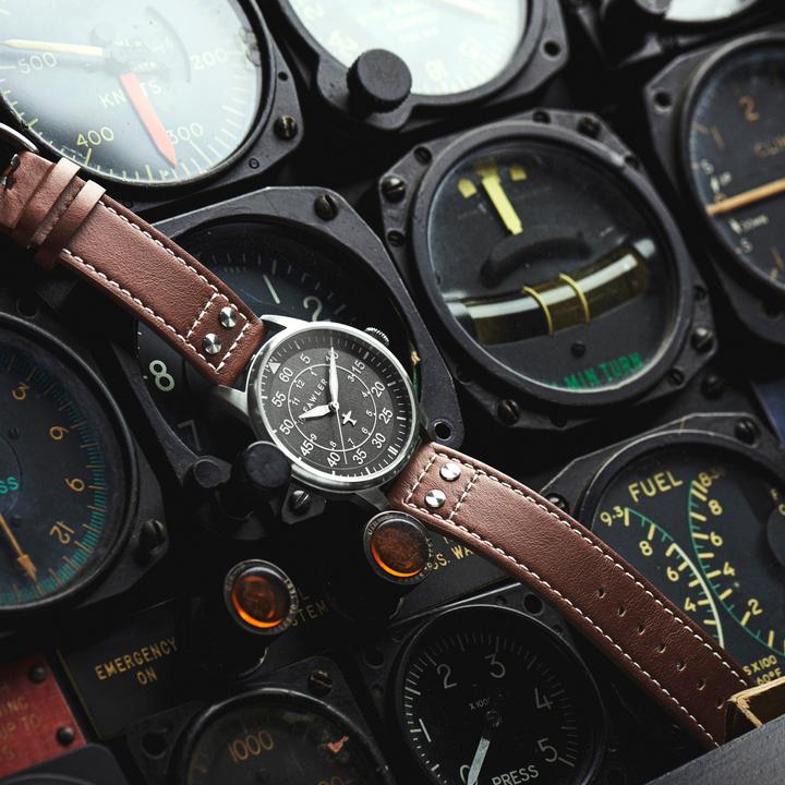 Actual product image Fawler Apollo (Pilot watch, 44 mm)