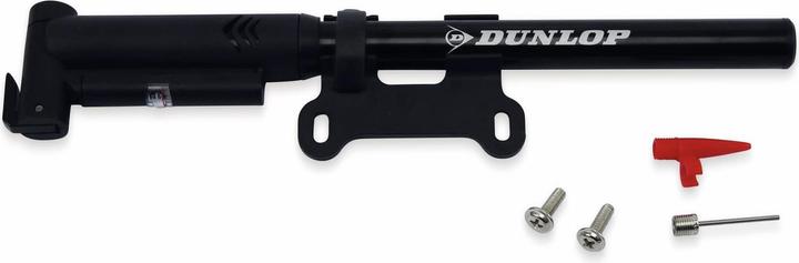 Actual product image Dunlop Bicycle pump with pressure indicator