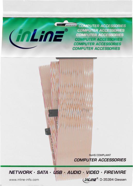 Actual product image InLine SCSI U320 ribbon cable