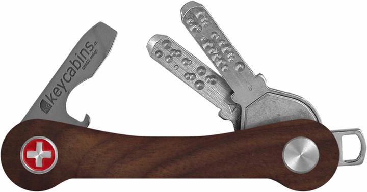 Image du produit Keycabins Organisateur à clés KCWS1.4 Wood S1 Nussbaum