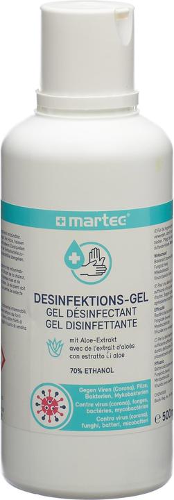 Image du produit Martec Gel de désinfection (500 ml)