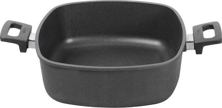Woll Gussbräter Titanium Nowo 28 x 28 cm (28 cm, Bräter + Schmortopf, Gusseisen)