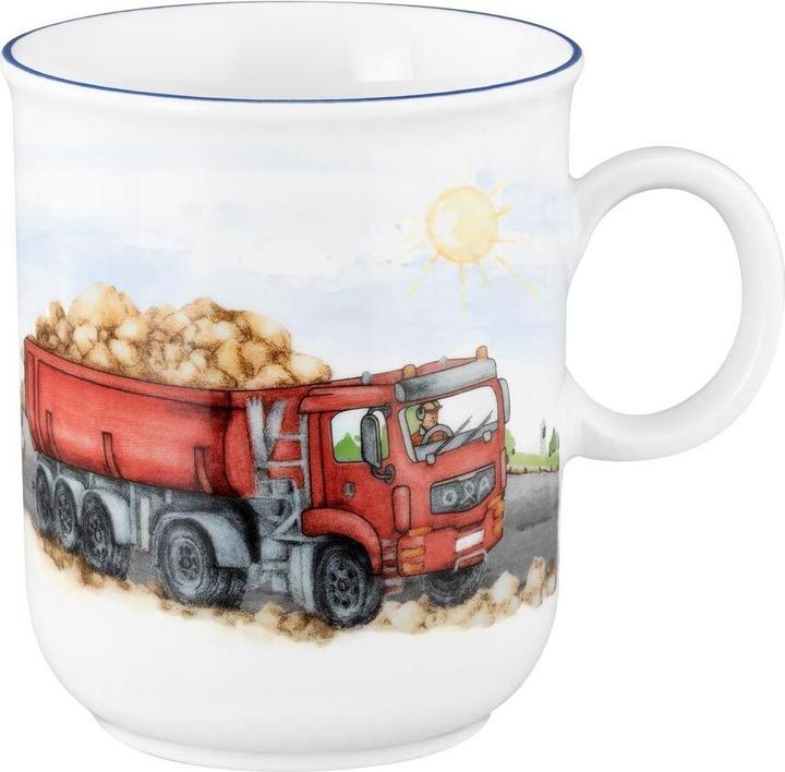 Produktbild Seltmann Weiden Kinderporzellan Set 65285 BAUSTELLE 3 teilig
