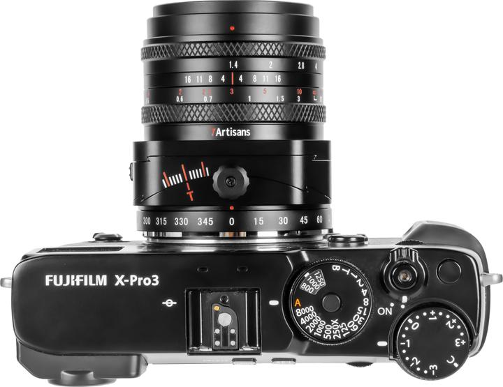Immagine prodotto 7artisans 50mm f/1,4 Tilt Shift für Fuji X (Fujifilm X, APS-C / DX)