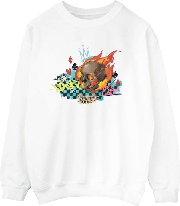 Disney Wreck It Ralph Race Skull Sweatshirt Jungen