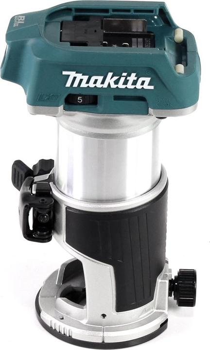 Productafbeelding Makita DRT 50 RGJ Accu multifunctionele bovenfrees borstelloos 18V + 2x oplaadbare batterijen 6.0 Ah +