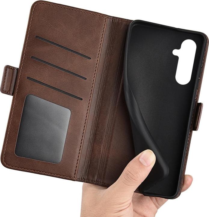 Produktbild Screenguard CardLounge Samsung Galaxy A34 5G Leder Hülle (Samsung Galaxy A34 5G)
