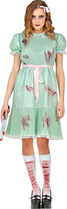 Produktbild Widmann Killerpuppe Damenkostüm Kleid, Gürtel, Strümpfe (S)