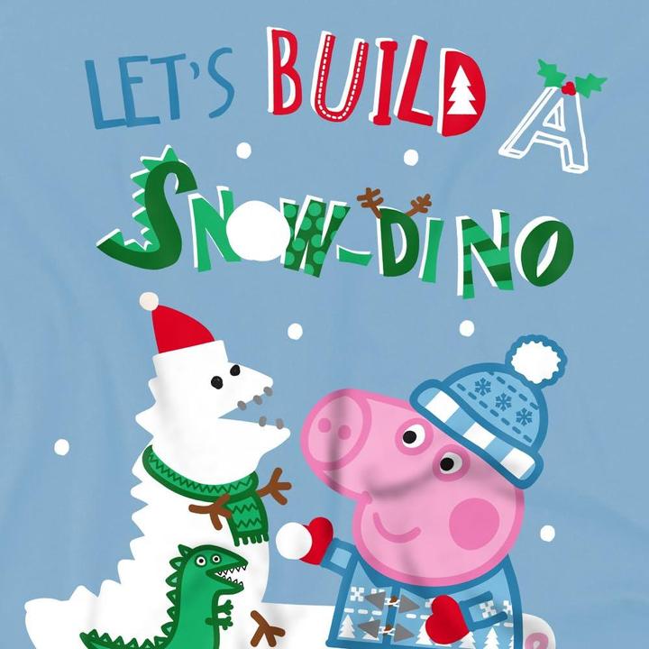 Image du produit Peppa Pig - T-shirt SNOW DINOSAURS - Enfant (140)