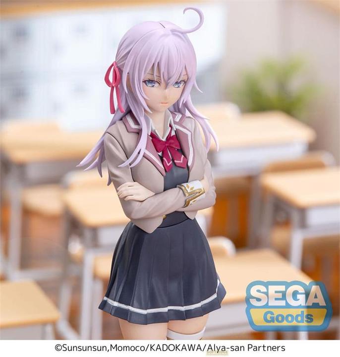 Immagine prodotto Sega Alya a volte nasconde i suoi sentimenti in russo Luminasta Statua in PVC Alya Uniform Ver. 18 cm