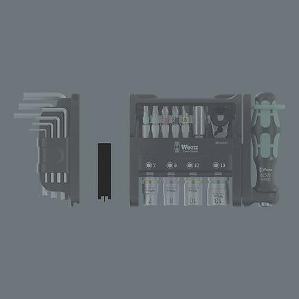 Produktbild Wera Tool-Check Modular Set Imperial 1 (21 Teile)