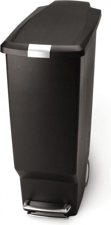 Actual product image Simplehuman CW1361 trash can rectangular plastic, stainless steel (40 l)