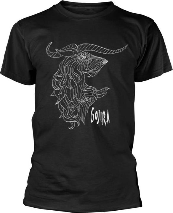 Actual product image Universal Textiles Unisex Adult Horns T-Shirt (M)