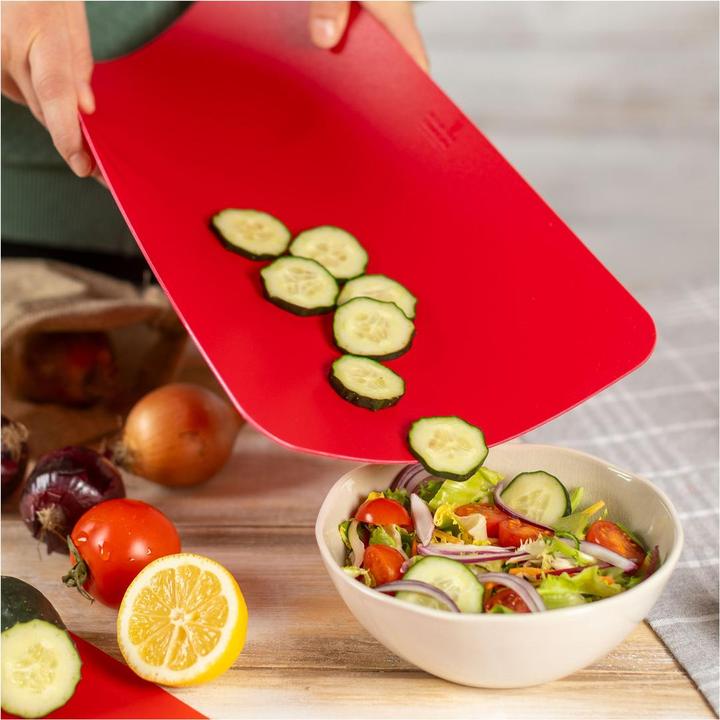 Image du produit Kuhn Rikon Planches à découper set 2 pcs rouge