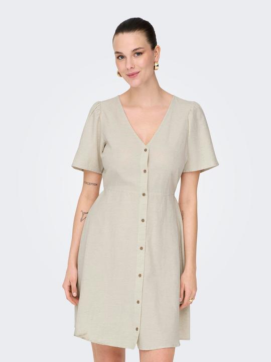 Image du produit Only Onlvita Life Linen S/S Short Dress Wvn (L)