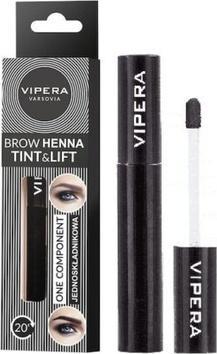 Vipera Henna Tint & Lift Single Henna Eyebrow Henna Dark Graphite 5Ml (Dark Graphite)