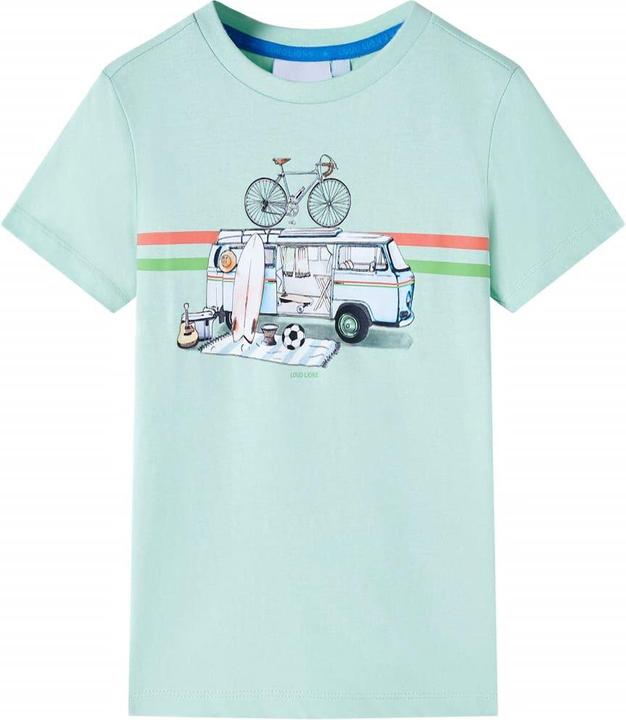 Produktbild VidaXL Kinder-T-Shirt Helles Minzgrün 140,Material: 100 (140)