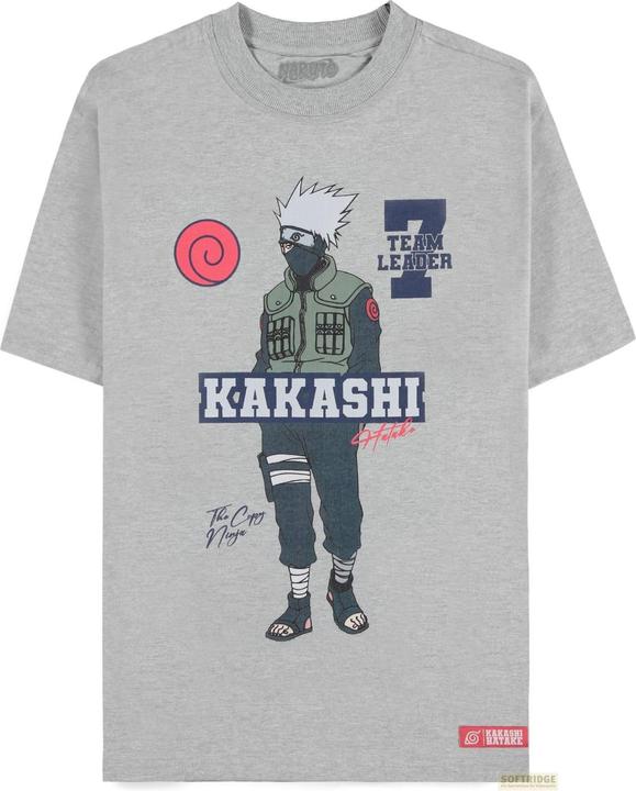 Produktbild Difuzed Naruto - Kakashi - Short Sleeved T-shirt (Loose Fit) - 2XL (XXL)