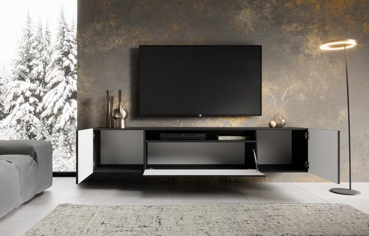 Actual product image ADRK Furniture RTV cabinet NOEMI wall-mounted (41 x 41 x 41 cm)
