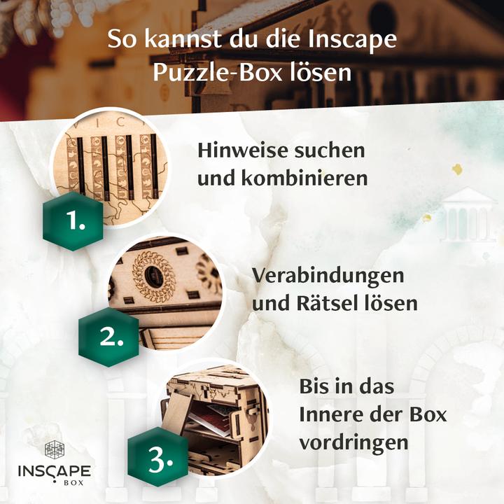 Actual product image Inscape Caesar's Riches - puzzle box