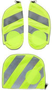 Ergobag Fluo-Zip Set mit Reflektor Gelb