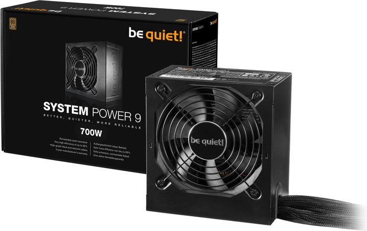 Actual product image be quiet! System Power 9 (700 W)