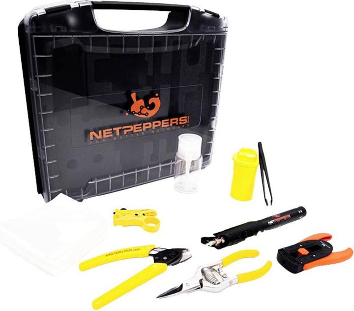 Produktbild Netpeppers NETP LWL Werkzeugkoffer ohneCleaver NP-FIBER-KIT210 (Werkzeug)
