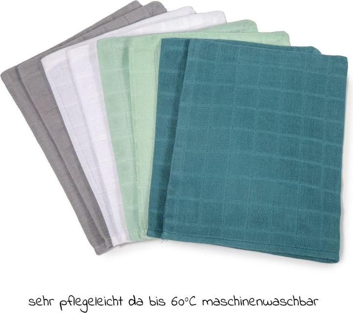 Immagine prodotto Makian Guanti per lavare i bambini Guanti per lavare i bambini in garza, confezione da 8 pezzi, 15 x 20 cm