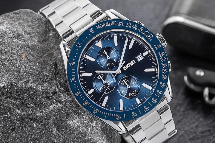 Produktbild Skmei 9253SIBU Herrenuhr + BOX