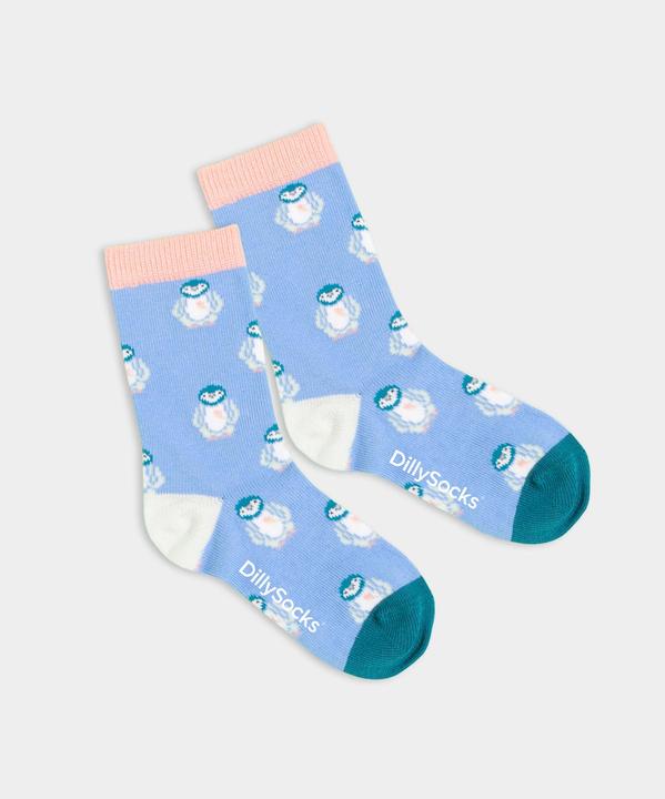 Actual product image DillySocks Lil Ice Ice Pingu (Single pack, 15 - 18)