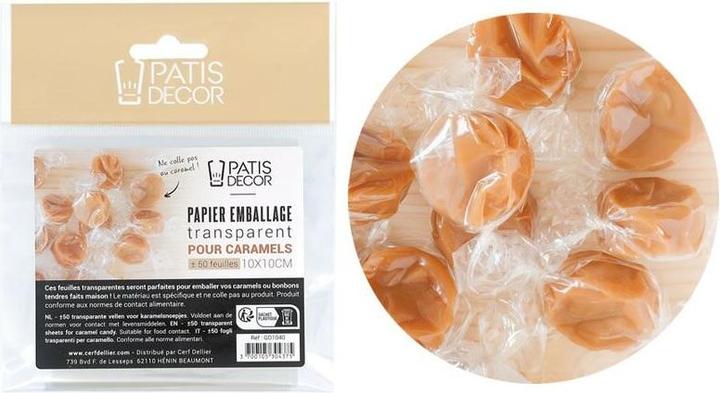 Cerf-Dellier Bonbon Verpackung (50 x)