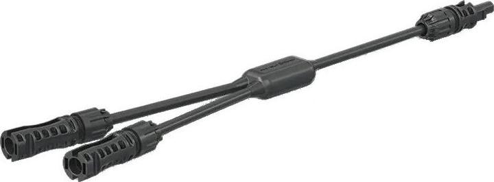 Actual product image Stäubli Y-splitter cable MC4 EVO2 - 2xM 1xF (2-/+) (Solar system mounting material)