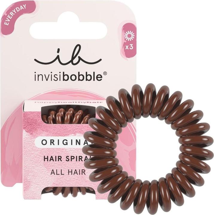 Image du produit Invisibobble Attaches de cheveux Original pretzel brown 3 pcs (Élastiques à cheveux)