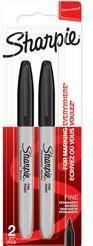 Produktbild Sharpie Fein (Weiss, Schwarz, 0.90 mm, 2 x)