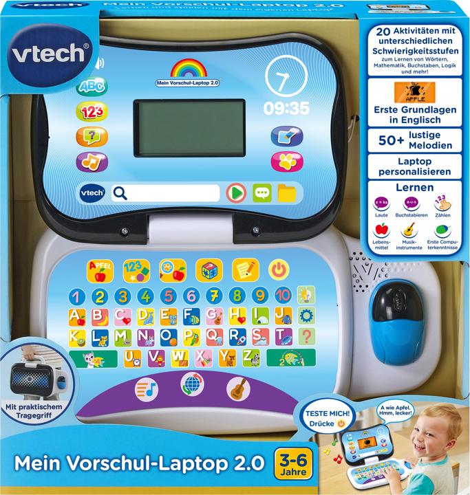 Image du produit VTech Mon ordinateur portable préscolaire 2 (Allemand)