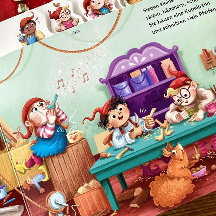 Produktbild Sieben kleine Weihnachtswichtel